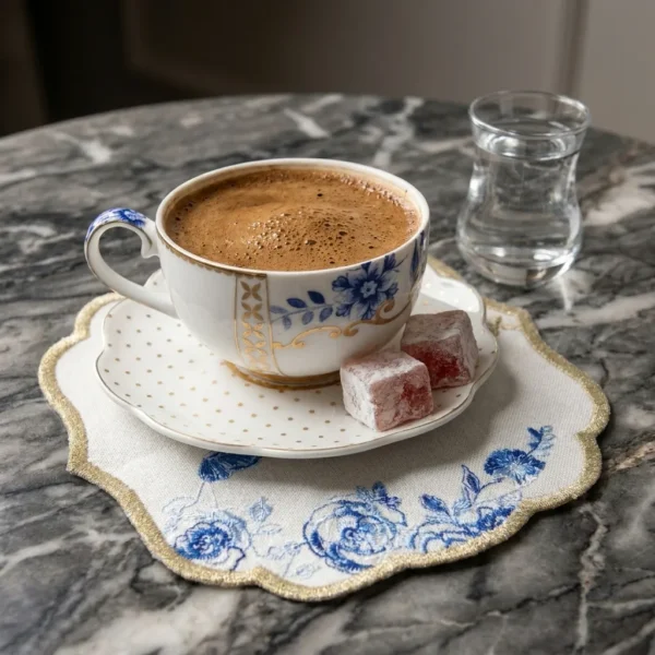 Royal Collection Serisi Uyumlu Sunum ve Kahve Peçetesi Beyaz